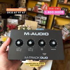 Soundcard M-audio DUO (Like New)